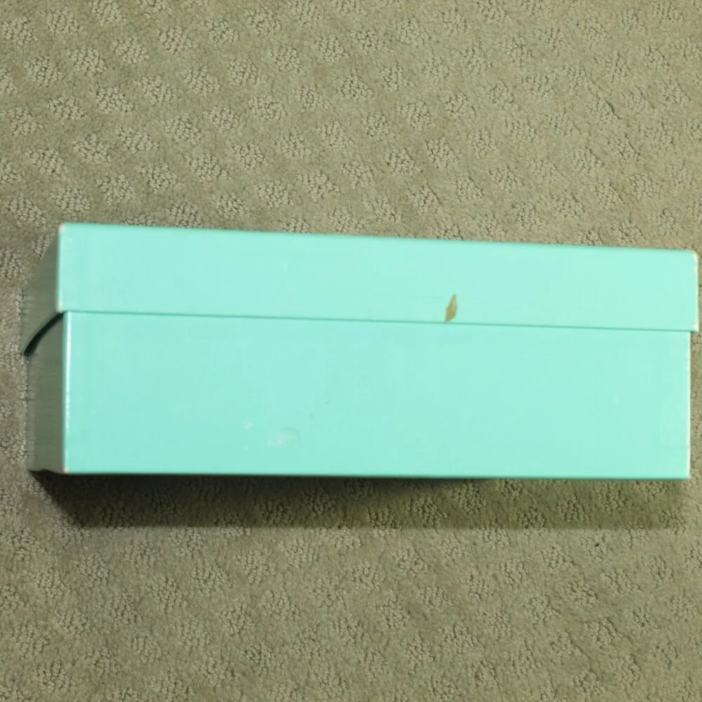 Tiffany & Co. Pair of Atlas Wine Glasses in Box w/ COA